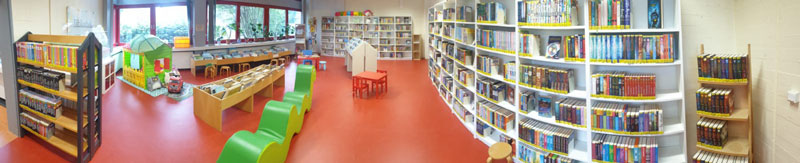Schul- und Stadtteilbibliothek Schlebusch, Kinderabteilung